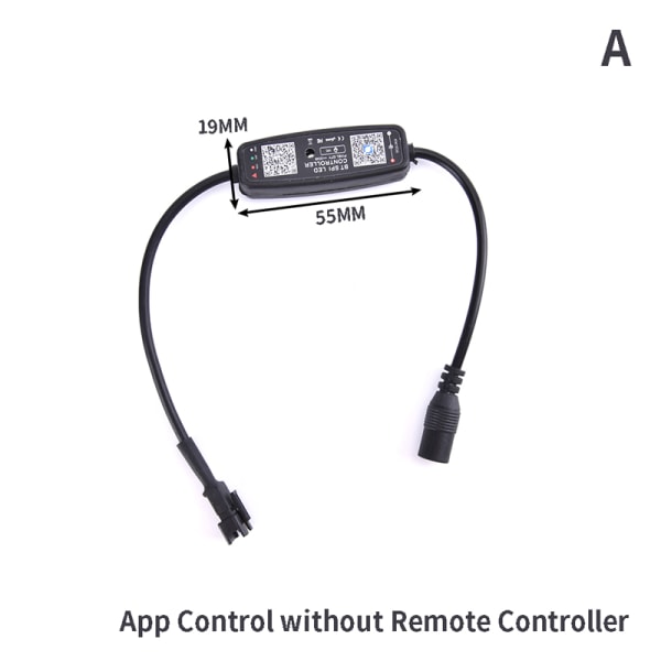 WS2812B-ohjain Bluetooth -musiikki LED-nauhavalolle USB -APP A