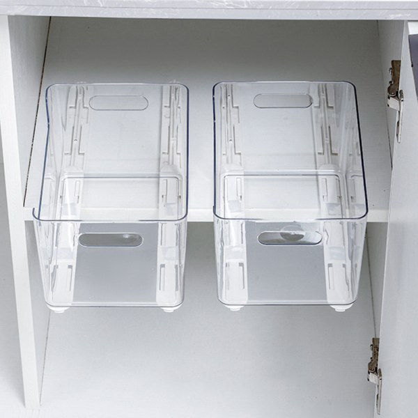 2 Stk Bakke Udtræk Skinne DIY Skuffe Organizers Slides til Cabine 2PCS