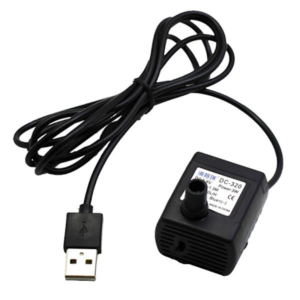 Husdjursfontänpump för drickskål för husdjur Byte av fontänmotor Black 13.7*11.5cm