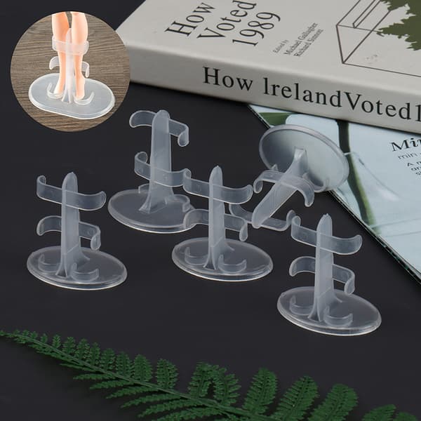 5 Stk 17CM 1/6 Dukke Tilbehør Stand Stand Display Holder Su 5pcs one size