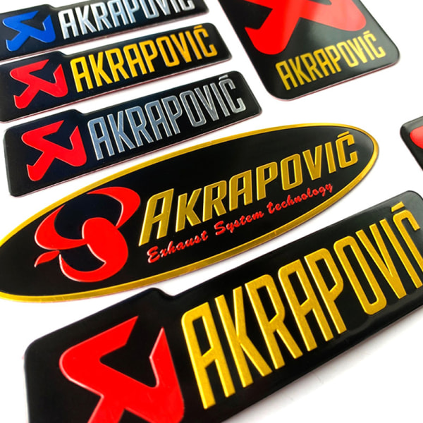 Pakoputki korkean lämpötilan kestävä metalli alumiini Waterpro Multicolor A1