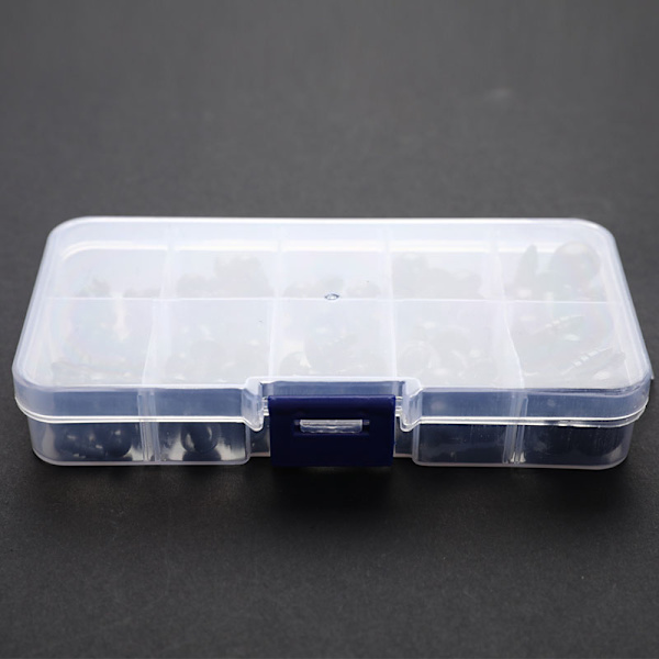 100 st/ set 6-12 mm ny docka barnleksaksögon Plastsäkerhet E Black