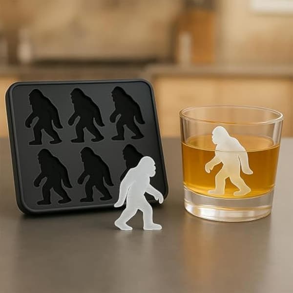 Bigfoot Isform Chimpanser Abe Monster Isform Sjov Sili A4