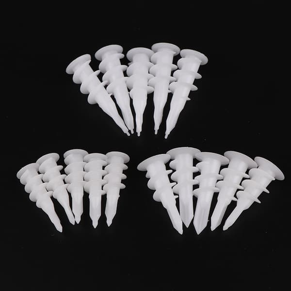 20 stk. selvborende plastgipsankre selvborende og I 15x33mm