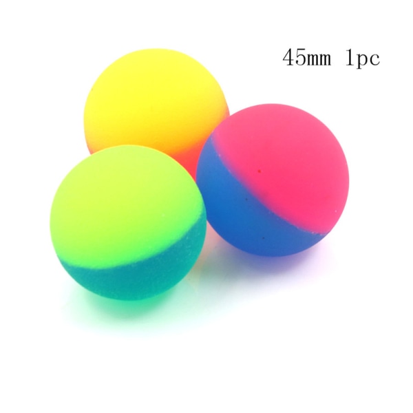 3 stk Moonlight High Bounce Ball Elastisk Jonglering Hoppebolde 45mm 3Pcs