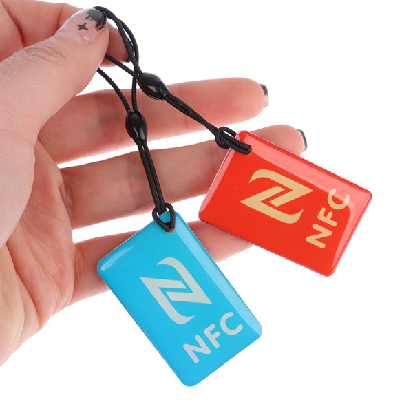 NTAG213 smartkort for alle NFC-aktiverte telefoner smart visittkort Blue one size