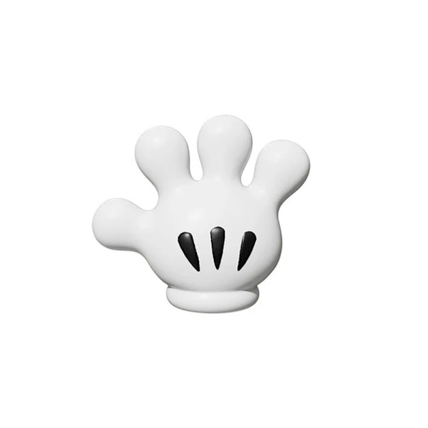 Mickey Palm Enkel Handdukshållare Barn Väggmonterad Tandborste Onesize