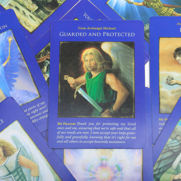 Doreen Virtue Oracle Ærkeengel Tarot Oracle Card Board Deck Gam Archangel Michael one  size