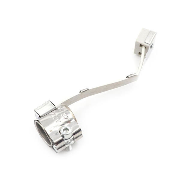 220V 25 mm x 30 mm metallskruvfäste flexibel glimmerbandvärmare S White one size