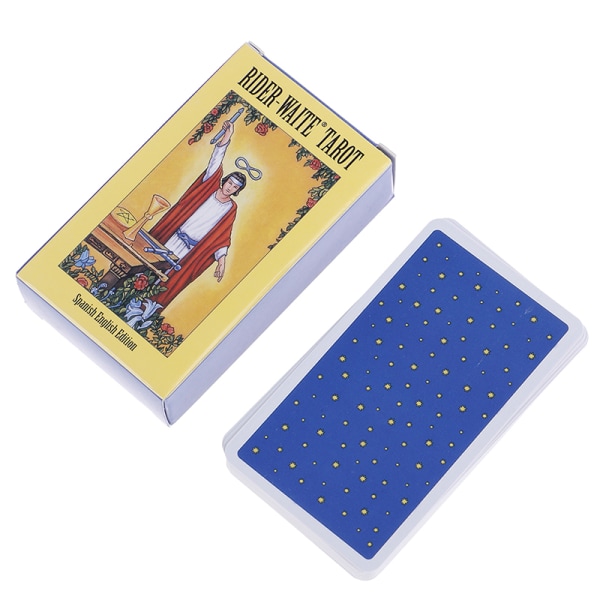 78 kort Rider Waite originale tarotkort kortsæt almindelig størrelse Multicolor one size