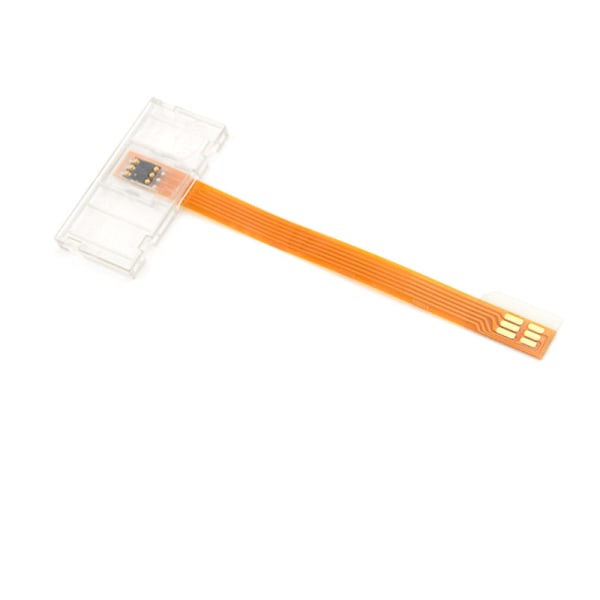 Universal SIM Big Turn To Small Card Converter Adapter til Phon Yellow One Size