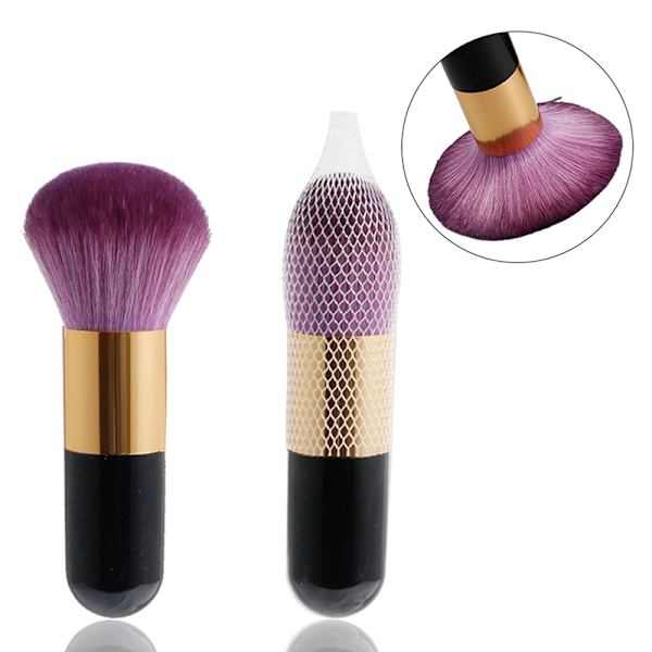 Ammattimainen puuteri kasvojen poskipunasivellin Big Size Foundation Brush Black one size