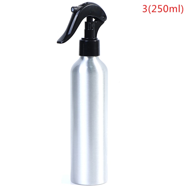 50-500 ml alumiinipullot tyhjiä suihkepulloja pumppusumutin hieno Metal 3(250ml)