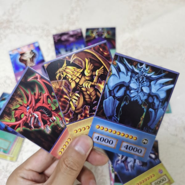 100 st Yu-Gi-Oh Anime Style Cards Magician Obelisk DM Classic P 100Pcs One Size