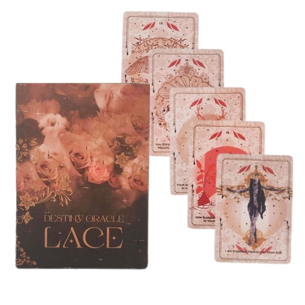 Destiny Oracle Lace -tarot-korttien profetia-ennustusperhe P Multicolor one size