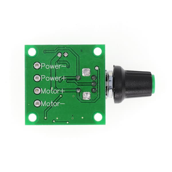 1,8V 3V 5V 6V 12V 2A PWM DC Motorhastighetskontroller Governor Swi One Size