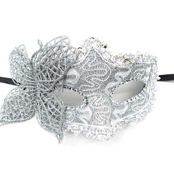 Mote Luksus Venetian Masquerade Mask Kvinner Jenter Sexy Fox Ey Red ONESIZE