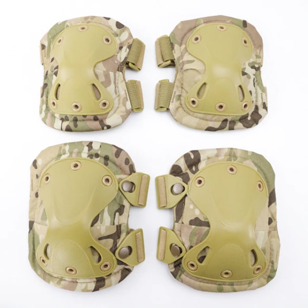 Tactical Knee Pad Albue CS Military Protector Army Airsoft Outd CP one size