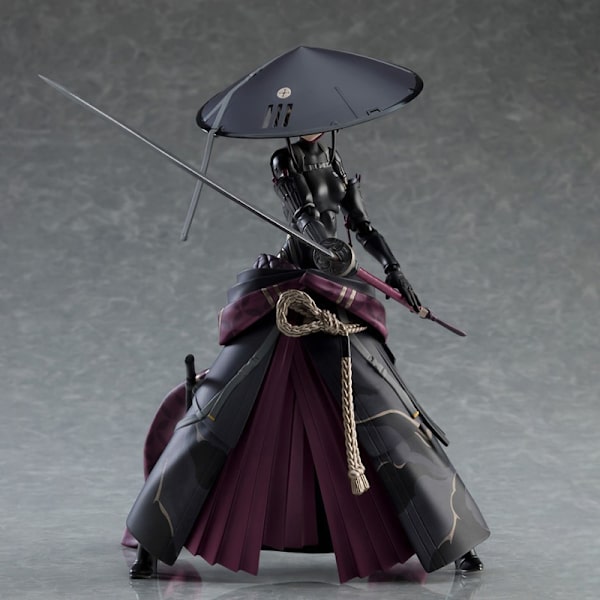 1Pc Anime Figma 549 Ronin Falslander Action Figur hine Girl Mo Black One size