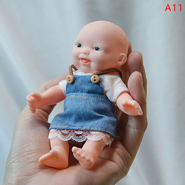 1Sæt Reborn Dolls Pyjamas Dress Simulation Baby Reborn Dress Up Style 8 A11