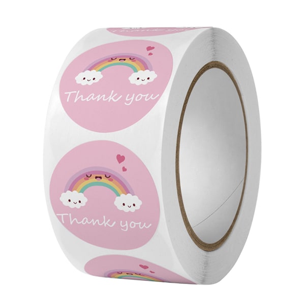 500 stk Tak for dit køb Stickers Scrapbog Gracia A3 A3