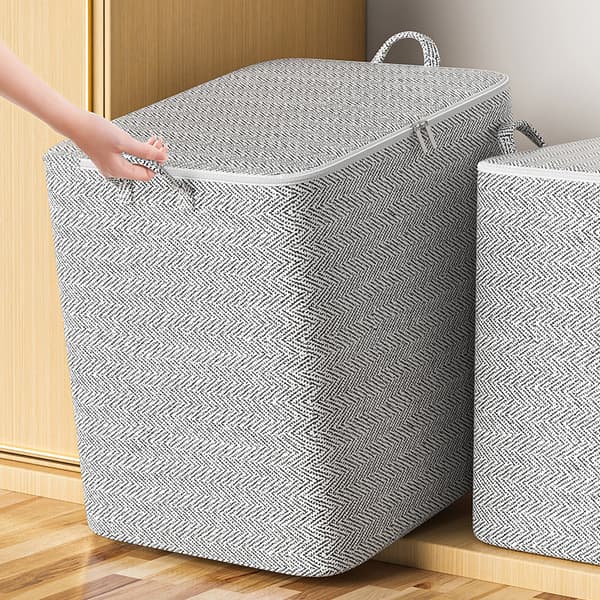Dynetæppe Opbevaringspose Stor Kapacitet Dyne Tæppe Sortering Ba 110L