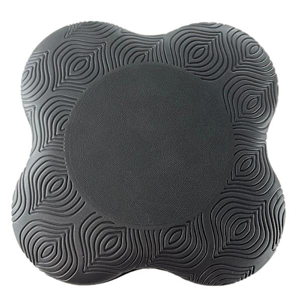 1 Pack Knäskydd Handled Anti-Slip Solid Color Protective Mat Yoga black One Size