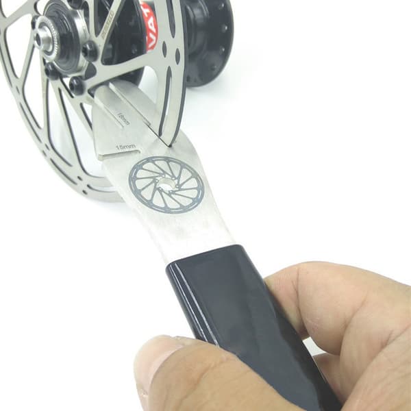 MTB Bike Sykkel Skivebrems Rotor Alignment Truing Tools Mounta Black 189mm