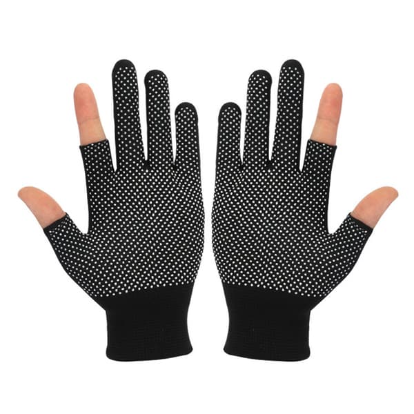 Halkfria Touch Nylon Handskar Herr Dam Sommar Outdoor Riding Spo Black