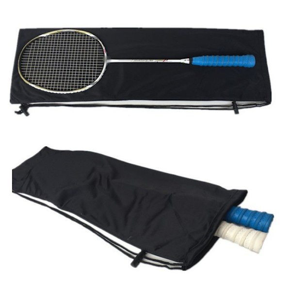 Plysch tyg Badmintonracket Ball Bag Enkelaxel Vattentät Black one size