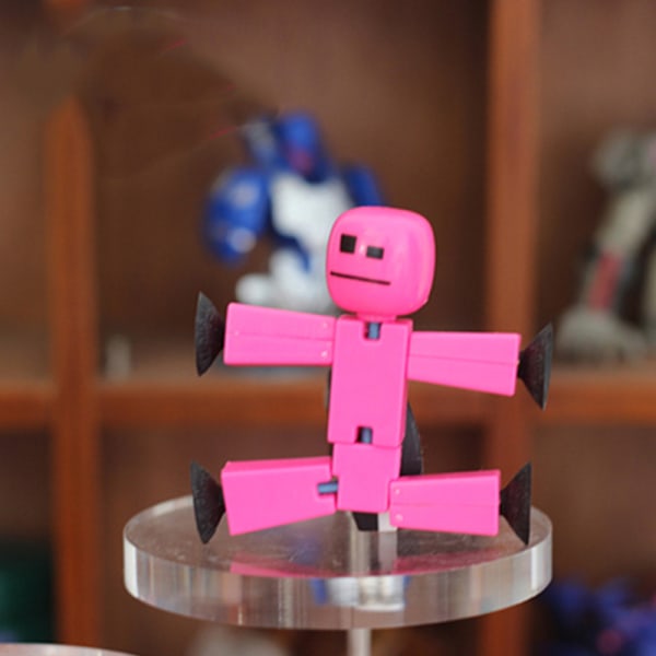 2 kpl satunnaisvärisiä Stikbot-animaatioleluja, jotka suojaavat nukkeja imemällä Random 2 pcs