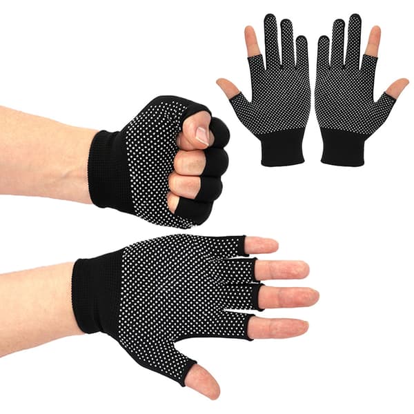 Halkfria Touch Nylon Handskar Herr Dam Sommar Outdoor Riding Spo Black
