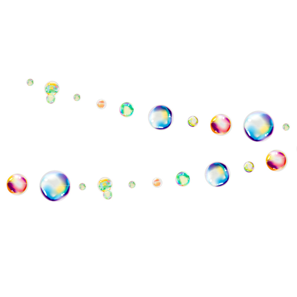 Köp under havet färgglada bubbla kransar födelsedag vägg banner stre |  Fyndiq