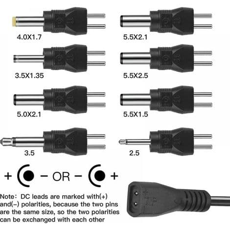 12w 3v 4.5v 5v 6v 7.5v 9v 12v AC DC strömadapter för router. LED-lampa