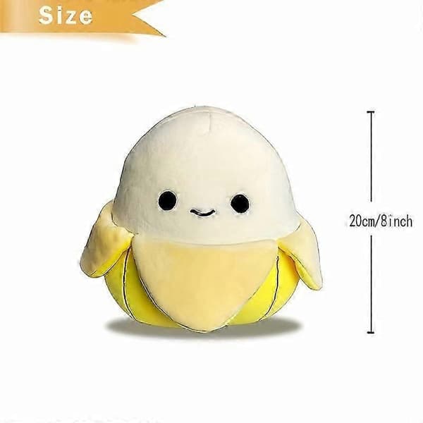Söt bananleksak plyschdocka kreativ docka söt docka tecknad docka