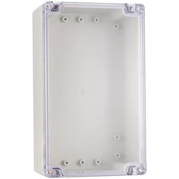 IP67 Utomhus Elkopplingsdosa. Vattentät Kopplingsdosa. Transparent Lock. Elektrisk Distributionslåda i Plast.