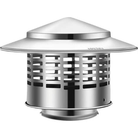 Skorstenskåpa. Enkel installation. För externt isolerat ventilationsskydd. 75 mm innerdiameter - DOU