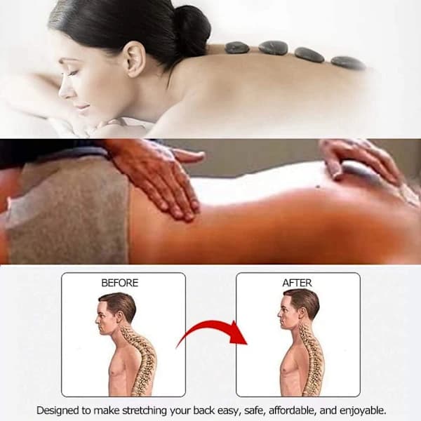 Midjemassageapparat - Blå akupunkturmodell (observera den engelska bruksanvisningen vid beställning)