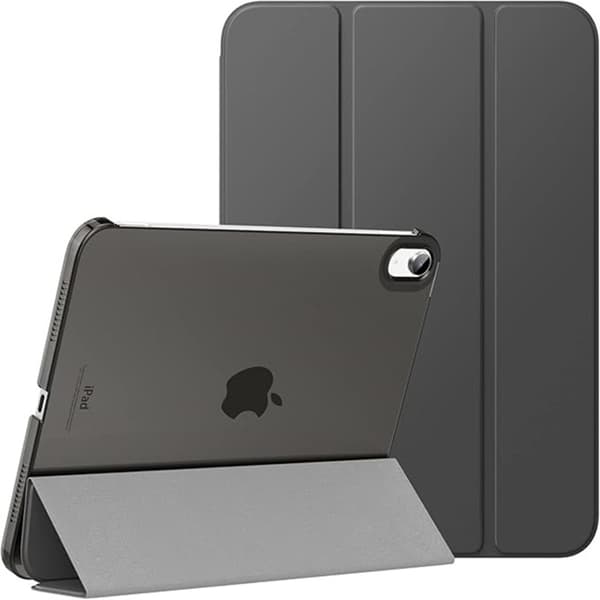 iPad (A16) 11:e/10:e generationen (2025/2022 modell), Ultratunt stativ hårt fodral (grå)