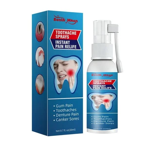 Tandvärk Lindring Oral Vård Spray - Tandköttssmärta Lindring Spray