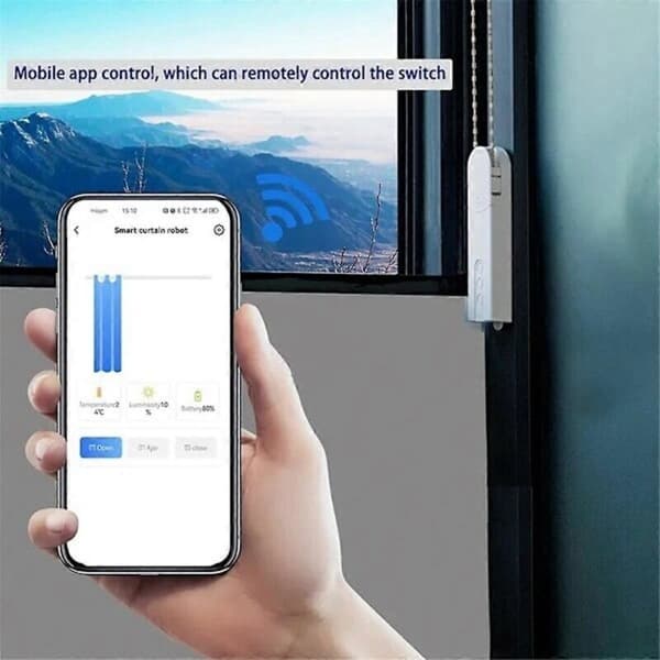Tuya Smart Rullgardinsmotor Wifi Automatisk Elektrisk Rullgardin