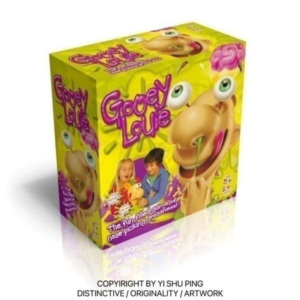Gooey Louie interaktivt brädspel för flera spelare, julversion