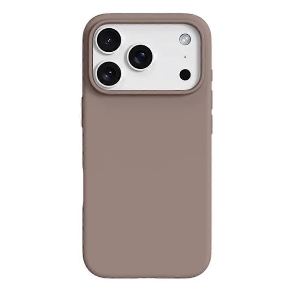 iPhone 11 mobilskal, reptåligt, med kameraskydd, brunt.