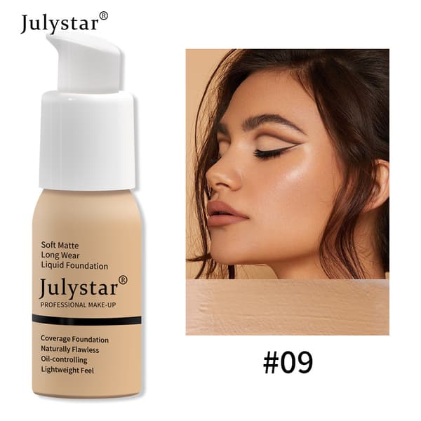 Julystar Foundation Cream Foundation (3 st)
