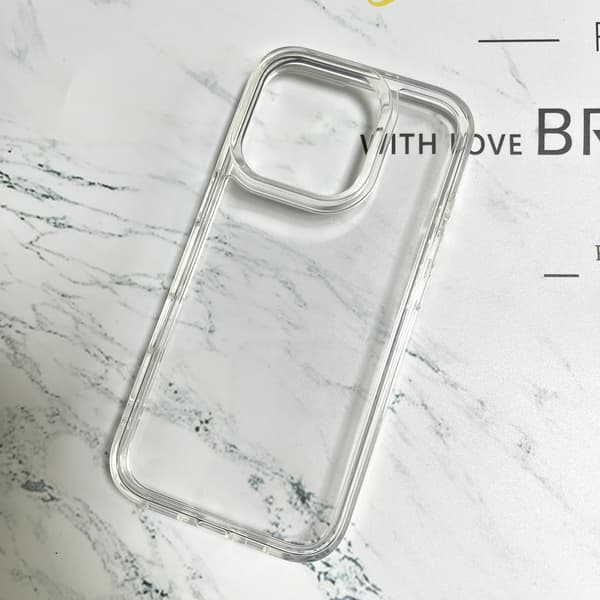 iPhone 17EPhoneCase - Fullständigt skydd - Fritidsstil, Transparent