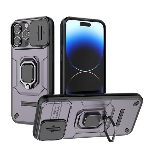 Samsung S24FE Fighting Bear Mobilskal - Lila