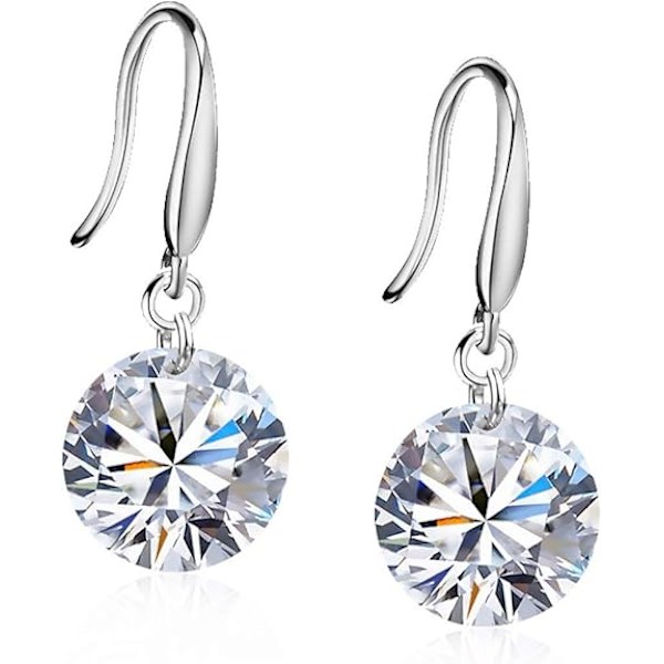 Damenohrringe aus Sterlingsilber.