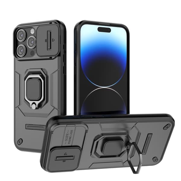 Samsung S25 Fighting Bear Telefonfodral - Svart