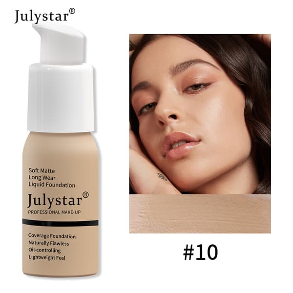 Julystar Foundation Cream Foundation (3 st)