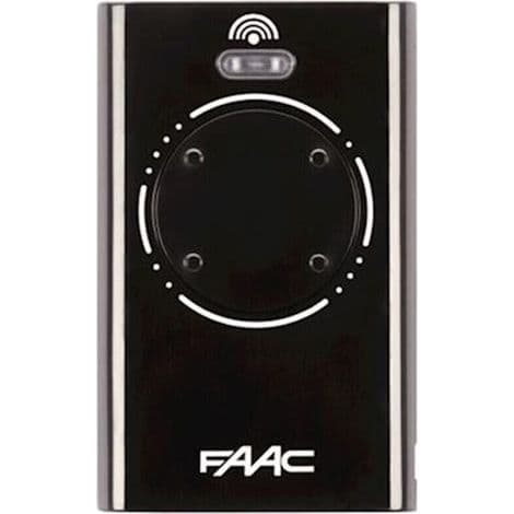 FAAC XT4 868 SLH Svart Fjärrkontroll - 5-pack - Svart